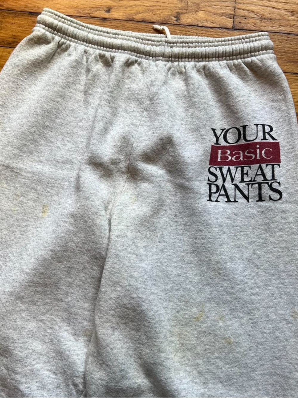 Vintage gray sweatpants